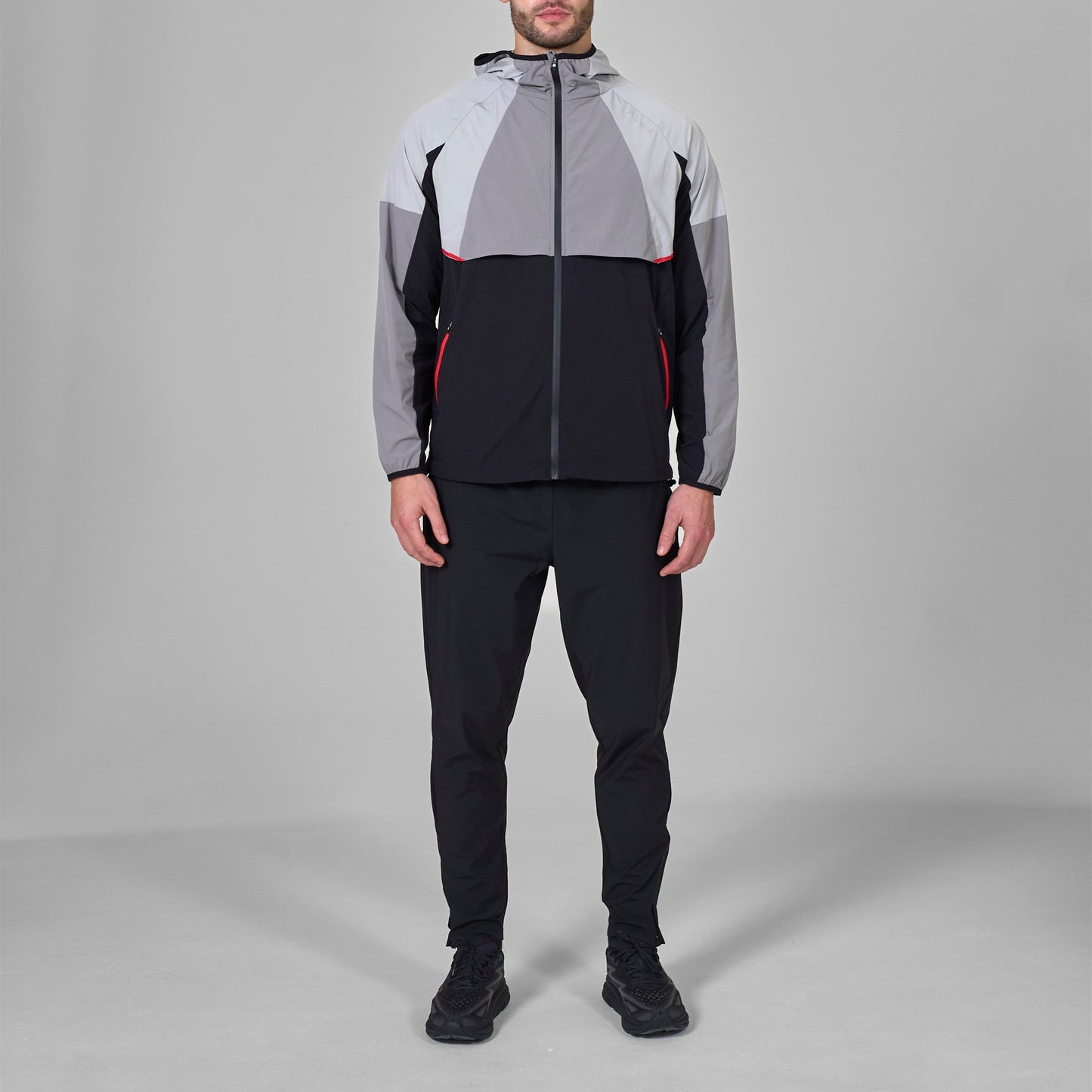 Flux Performance Jacket 'Black/Grey/Red'