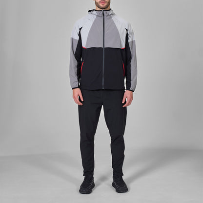 Flux Performance Jacket 'Black/Grey/Red'
