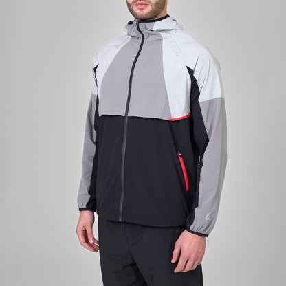 Flux Performance Jacket 'Black/Grey/Red'