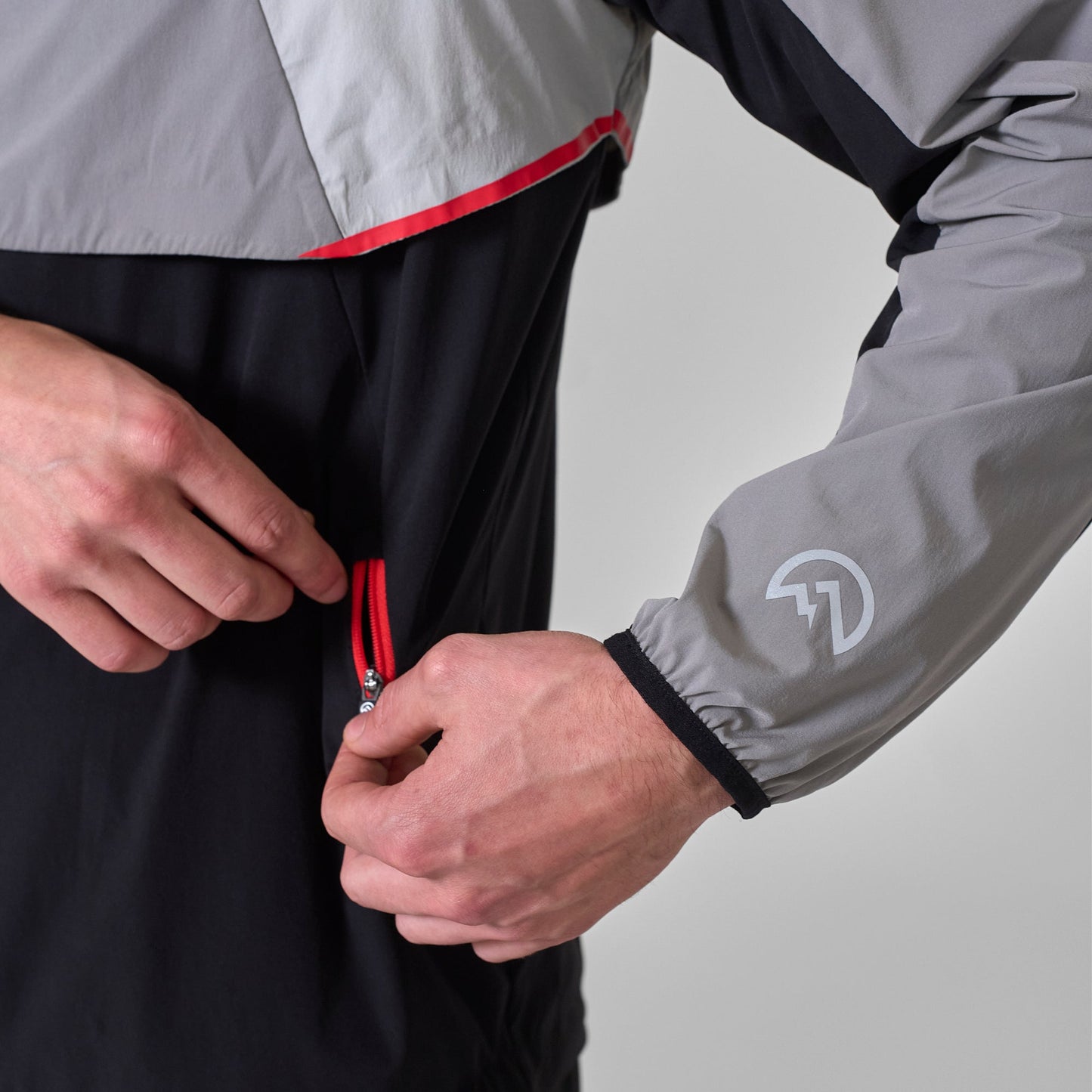 Flux Performance Jacket 'Black/Grey/Red'