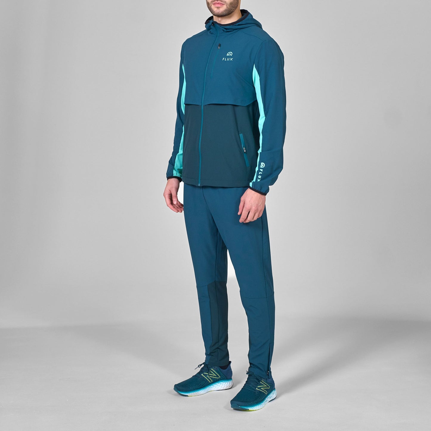 Flux Versatility Tracksuit Set 'Jungle Green/Teal'