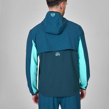 Flux Versatility Tracksuit Jacket 'Jungle Green/Teal'