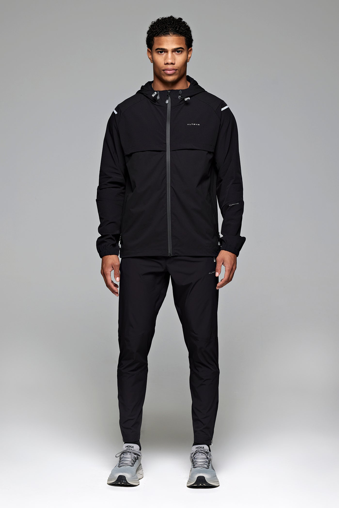 Altryn Ascend Tech Running Jacket 'Black'