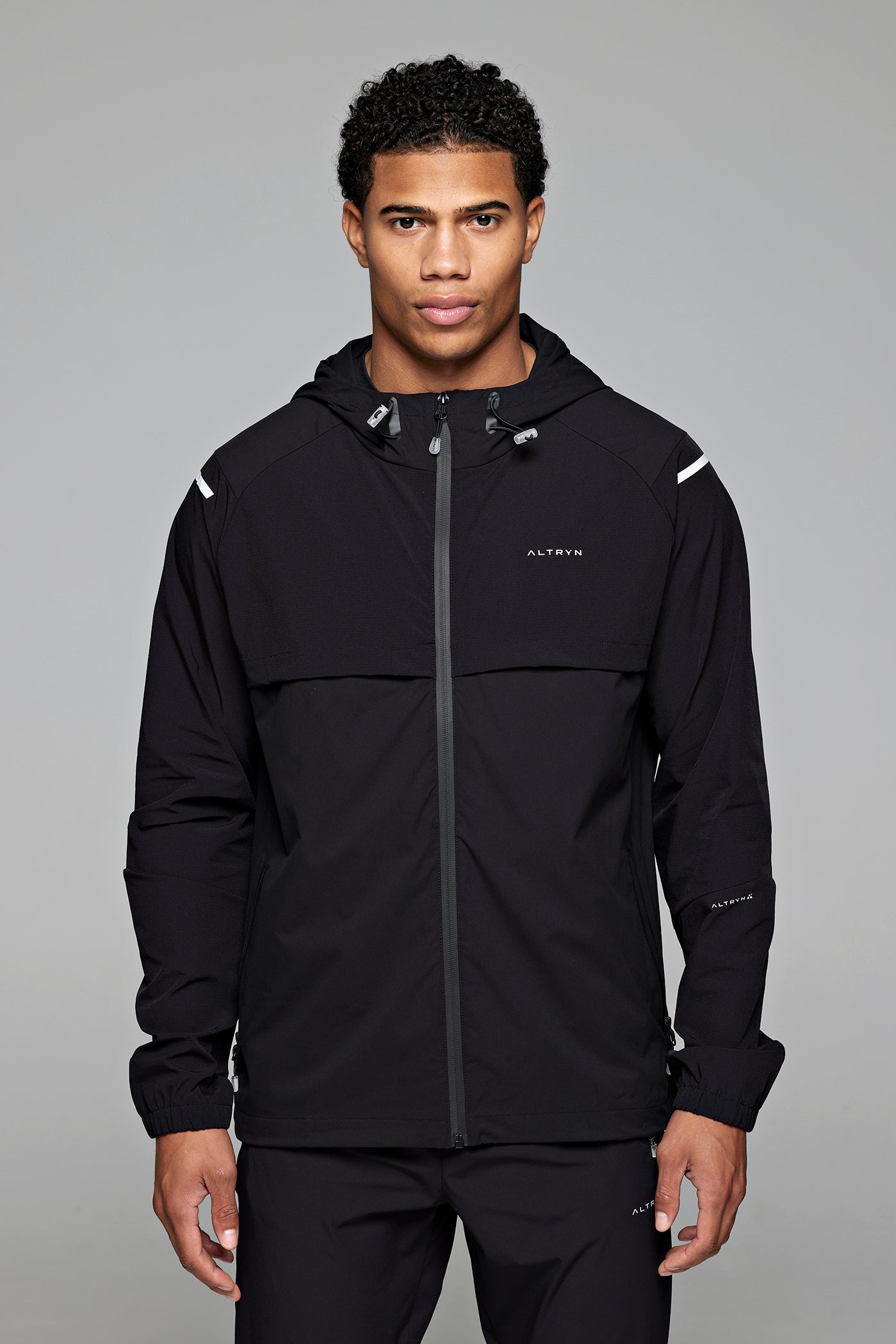 Altryn Ascend Tech Running Jacket 'Black'