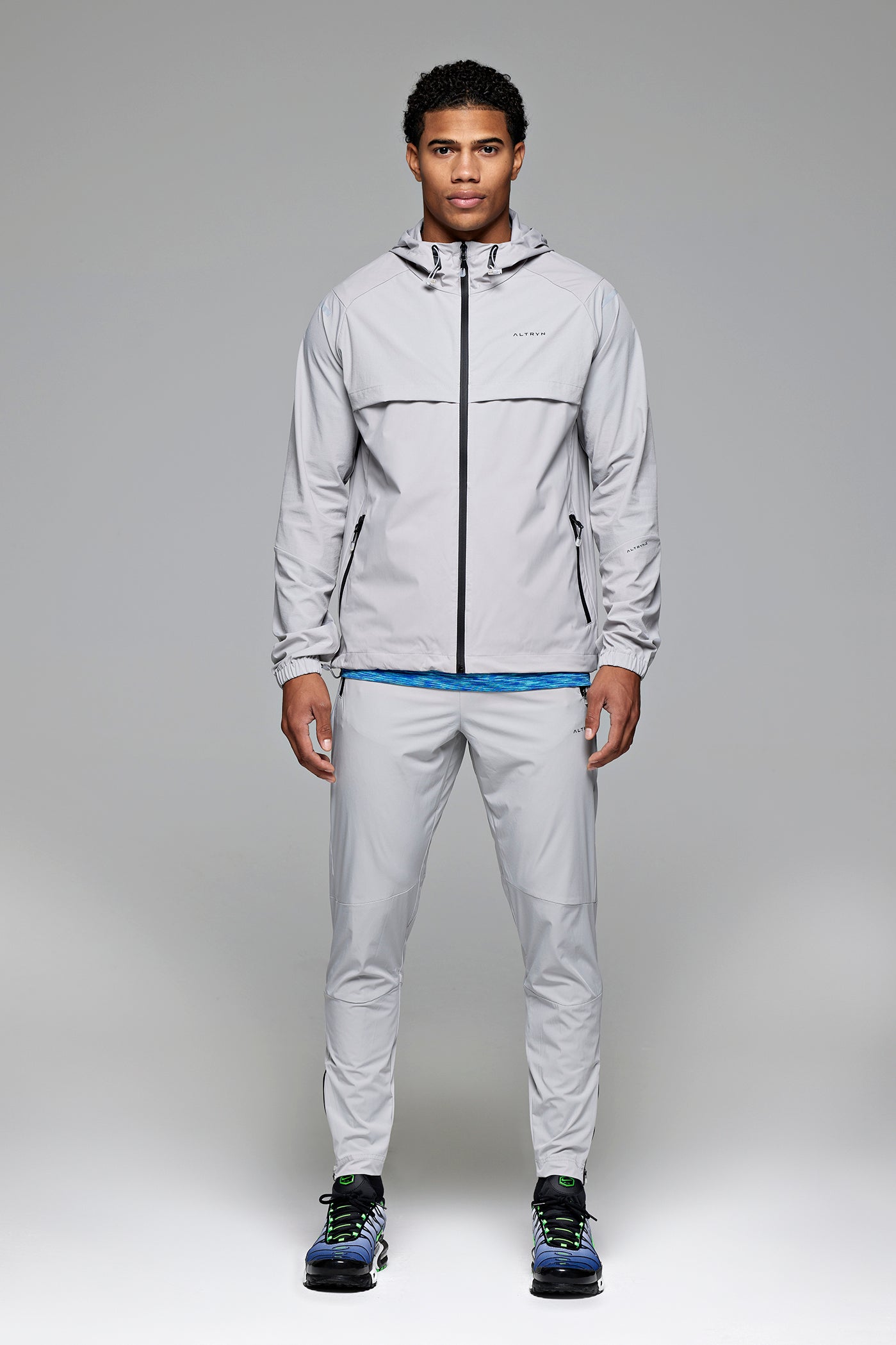 Altryn Ascend Tech Running Jacket 'Greystone'