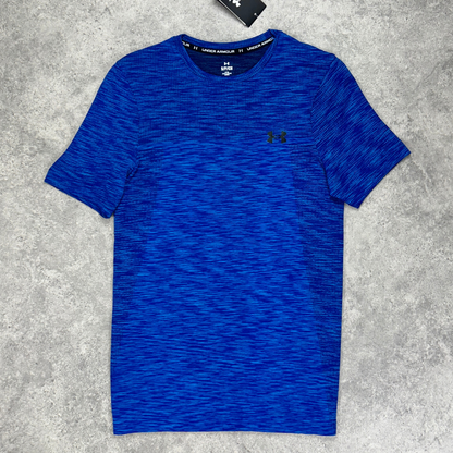 under armour seamless t shirt set 'blue/black'