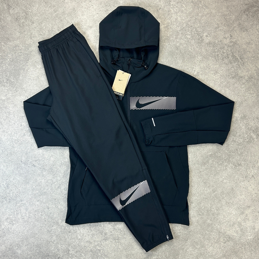 Nike flash windrunner 'black' set