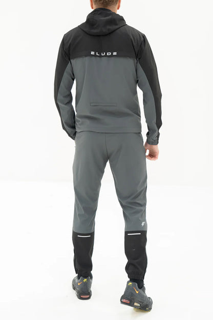 Elude track pants 'coal/black'