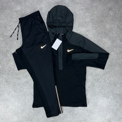 Nike 1/4 zip performance set 'black'