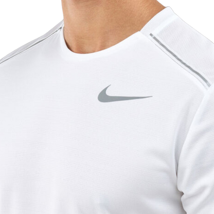 Nike miler 1.0 T-shirt 'white'